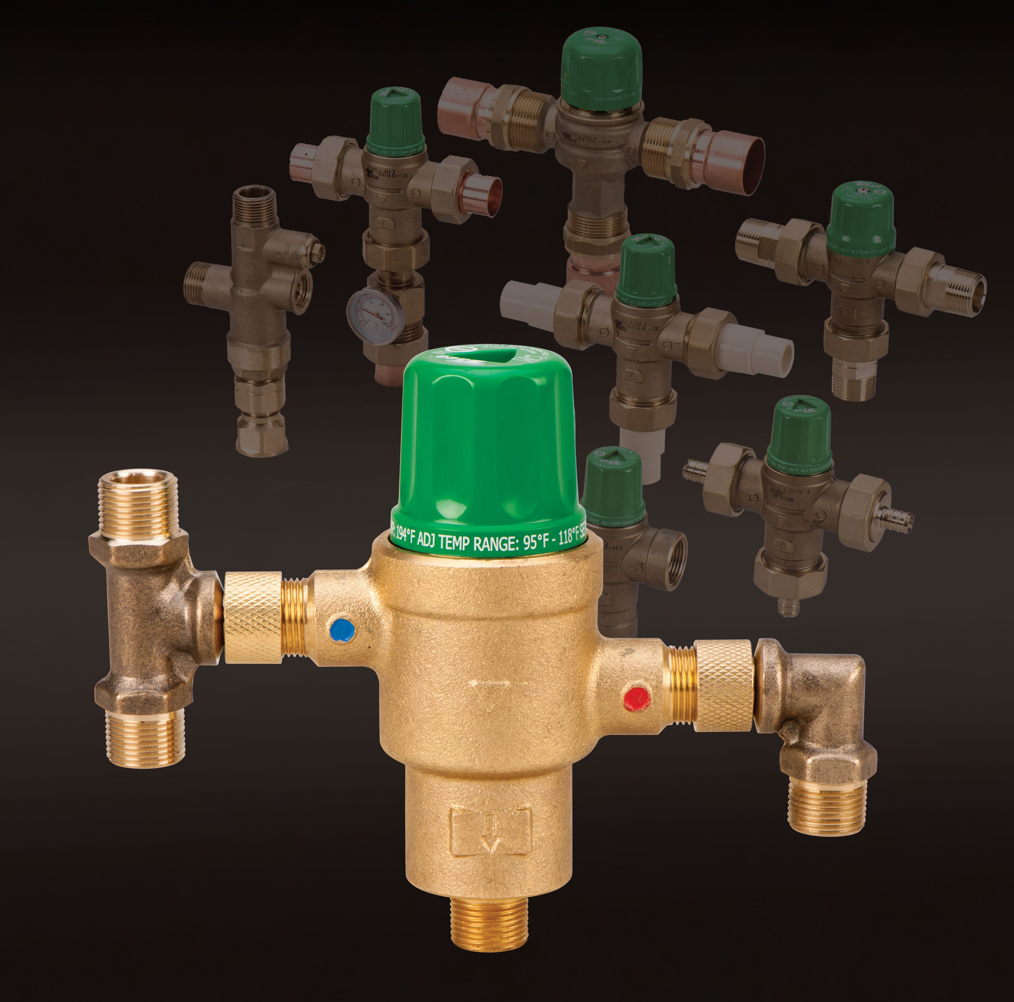 Taco Comfort Solutions Offers the 5121 Thermostatic Mixing Valve for .
