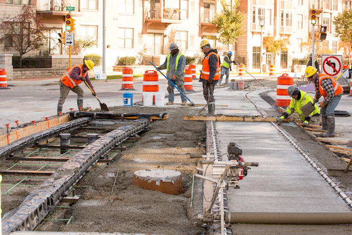 Kiewit Keeps Streetcar Project on Track with Trench Drains - Plumbing ...