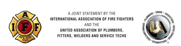 Fire Fighters Union, UA Raise Concerns Regarding the Use of Plastic Piping in Construction