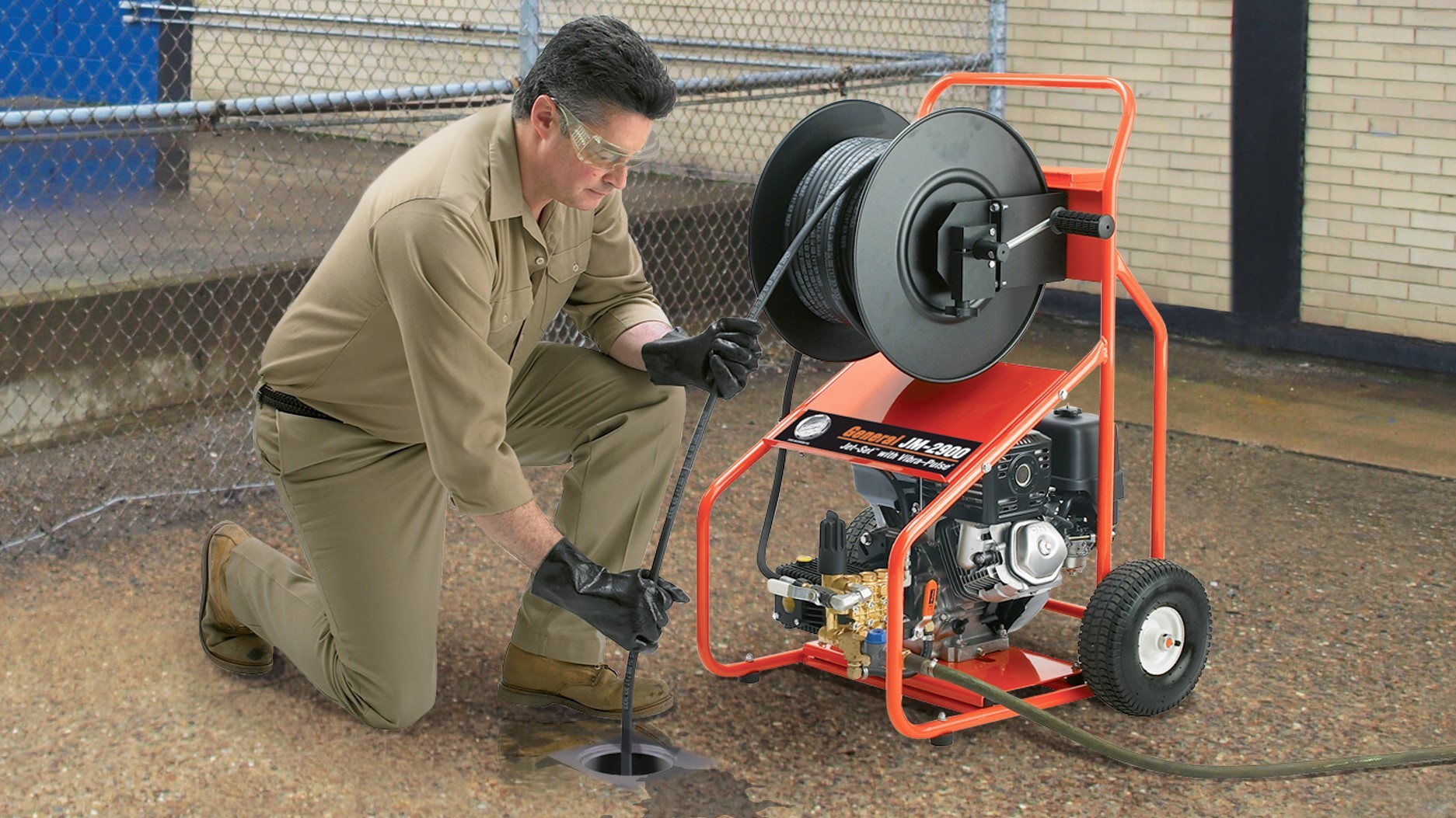 General Pipe Cleaners Water Jets Help Drain Cleaning Professional Blast