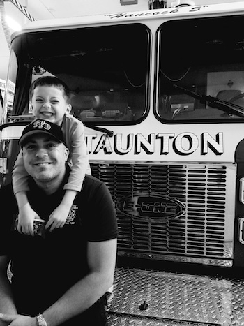 Jesse Correira juggles plumbing and firefighting