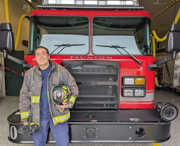 Jesse Correira juggles plumbing and firefighting